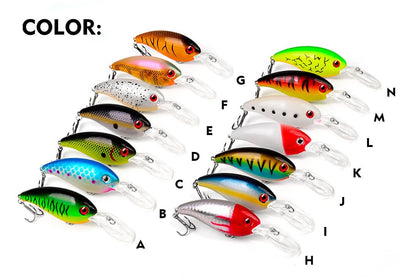 Acensfeic Fishing Lures Crank Bait 14g 10cm Crankbait Fishing Lure