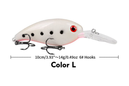 Acensfeic Fishing Lures Crank Bait 14g 10cm Crankbait Fishing Lure