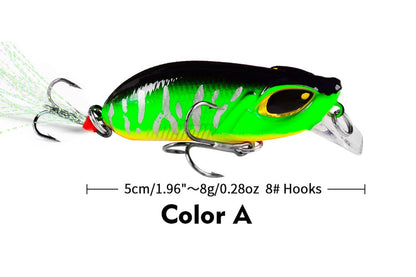 Acensfeic Jerkbait Fishing Minnow 7 Color 8g Jerkbait