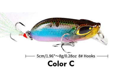 Acensfeic Jerkbait Fishing Minnow 7 Color 8g Jerkbait