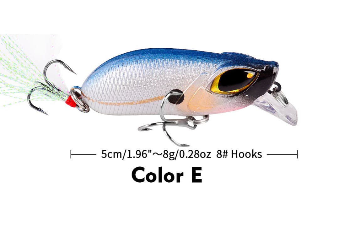 Acensfeic Jerkbait Fishing Minnow 7 Color 8g Jerkbait